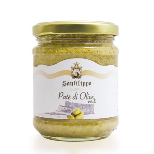 patè di olive verdi sanfilippo
