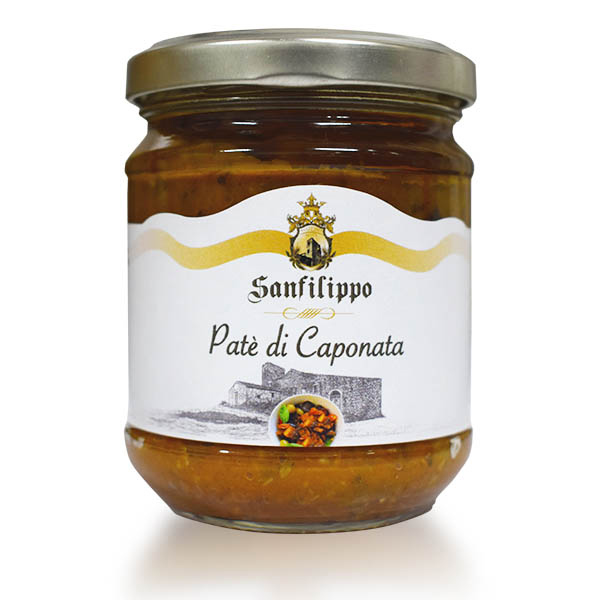 pate siciliano di caponata di melenzane