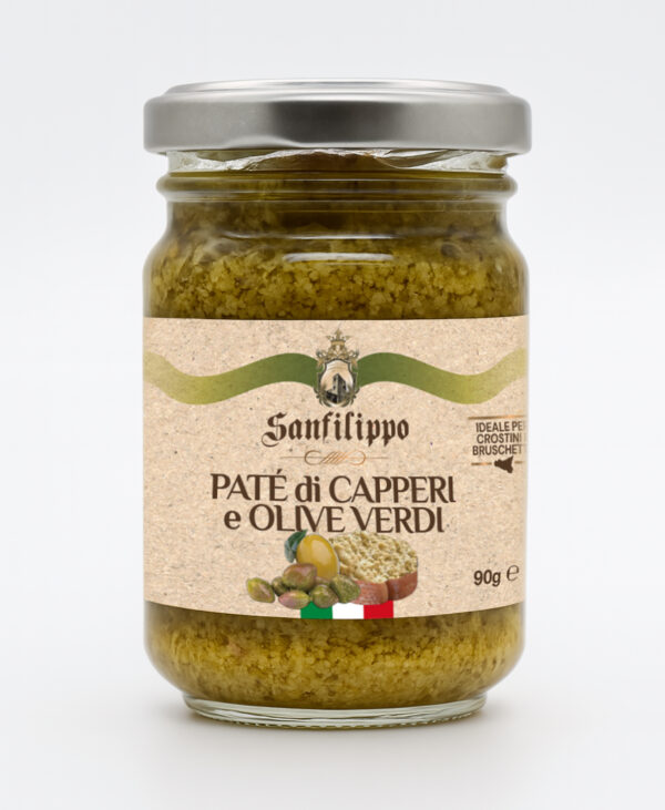 Patè di olive verdi e capperi