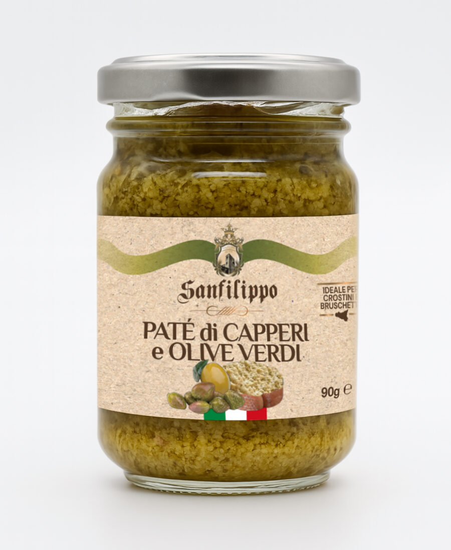 Patè di olive verdi e capperi