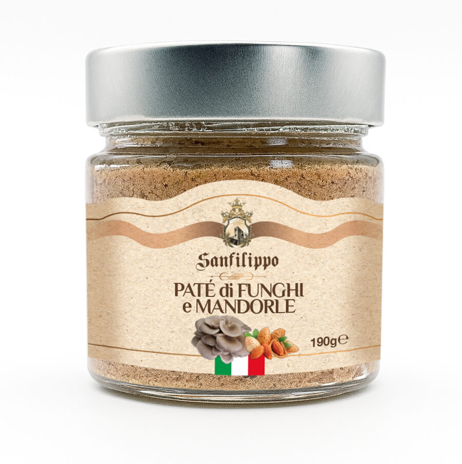 Patè di Funghi e mandorle 190g