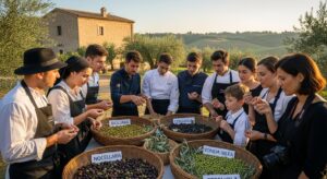 olive siciliane, raccolta olive, degustazione olive