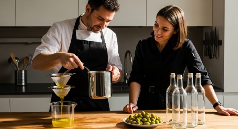 filtraggio olio cucina