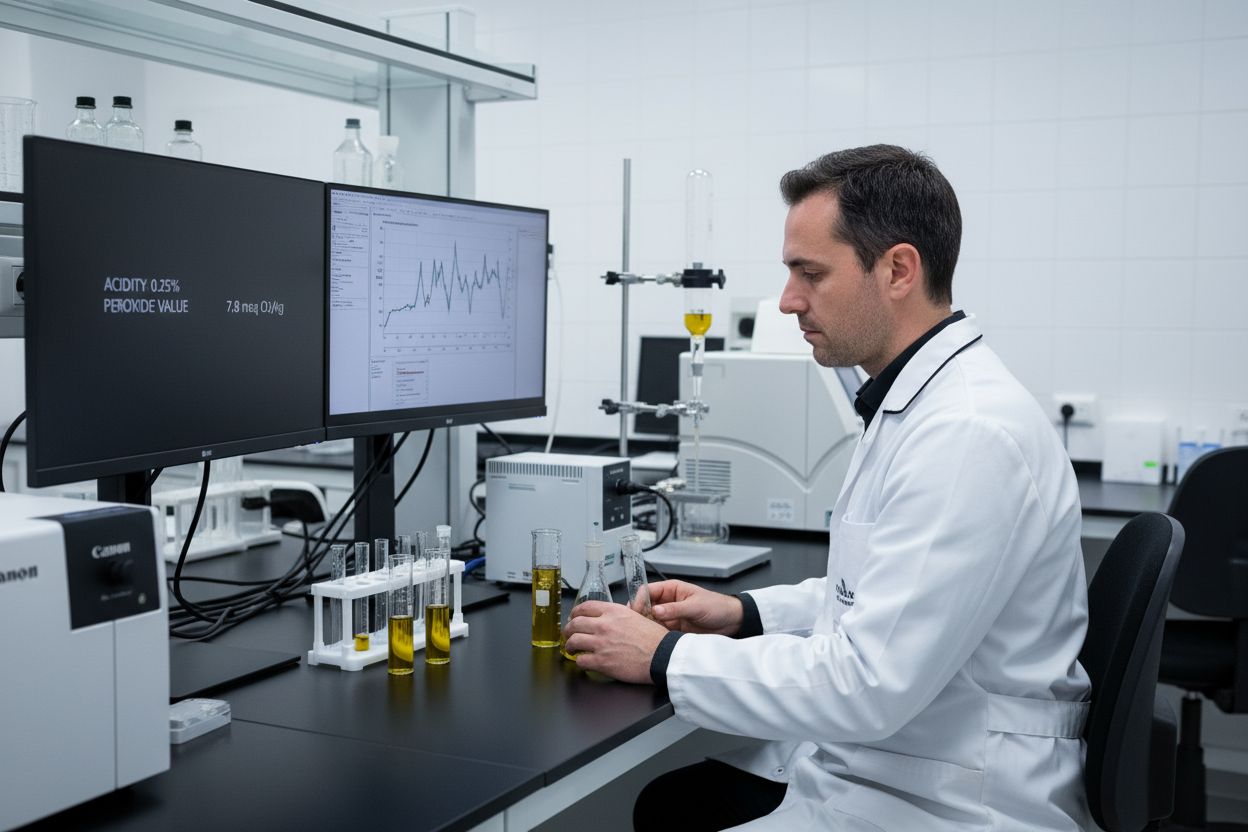 analisi olio laboratorio